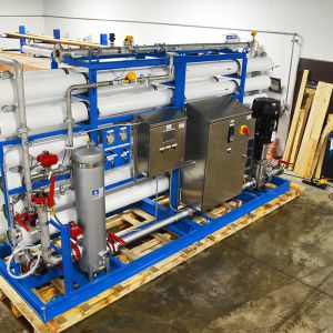 200-GPM Reverse Osmosis (RO) Skid for Bottled Water Production