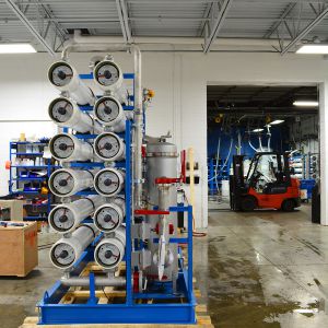 200-GPM Reverse Osmosis (RO) Skid for Bottled Water Production