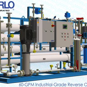 MARLO 60-GPM Industrial-Grade Reverse Osmosis (RO) Skid 04