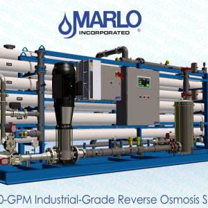 MARLO 200-GPM Industrial-Grade Reverse Osmosis Skid 04