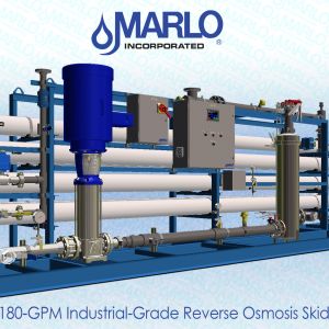 MARLO 180-GPM Industrial-Grade Reverse Osmosis Skid 04