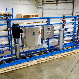 MARLO  150-GPM Industrial-Grade Reverse Osmosis (RO) Skid 09