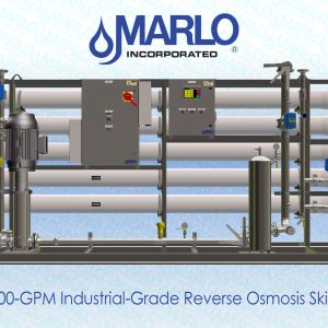 MARLO 100-GPM Industrial-Grade Reverse Osmosis Skid 04