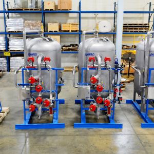 MARLO Industrial-Grade, Triplex, Sodium-Cycle Condensate Polisher System 05