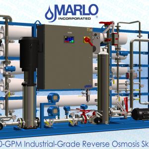 MARLO 50-GPM Industrial-Grade Reverse Osmosis Skid 04