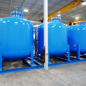 MARLO Industrial- Grade, Triplex Water Softener Skid 09