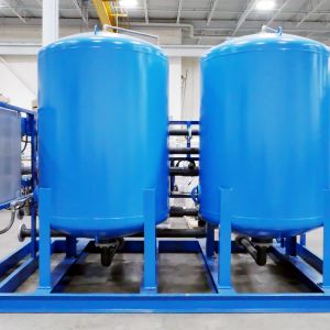 MARLO Duplex Iron Removal Filter Skid 07