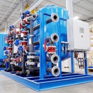 MARLO Duplex Iron Removal Filter Skid 08