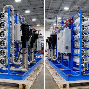 MARLO 125-GPM Two-Pass Reverse Osmosis Skid 06