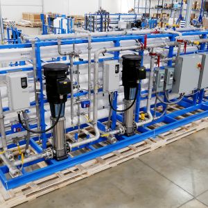 MARLO 125-GPM Two-Pass Reverse Osmosis Skid 09