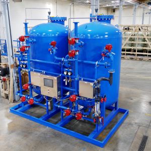 MARLO Duplex Water Softener Skid 09