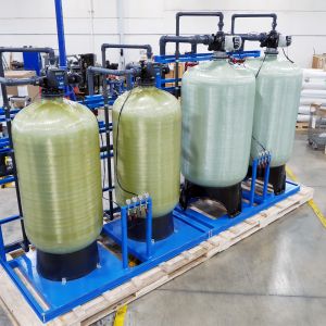 MARLO Combination Carbon Filter & Water Softener Skid 01