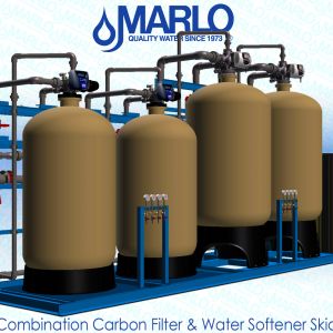 MARLO Combination Carbon Filter & Water Softener Skid 04