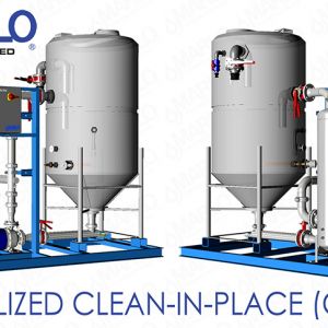 Centralized Clean-in-Place (CIP) Skids