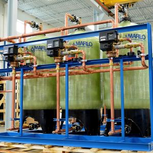 Triplex Parallel Progressive Water Softener Skids