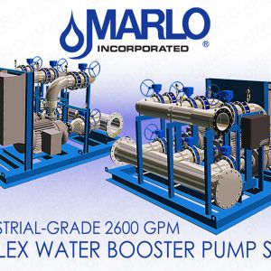 Industrial-Grade Triplex Water Booster Pump Skids