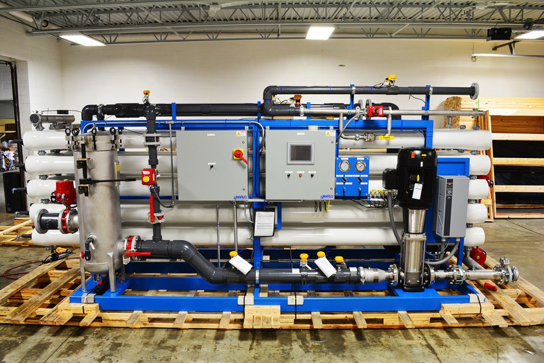 Duplex Train 600-GPM Reverse Osmosis Systems