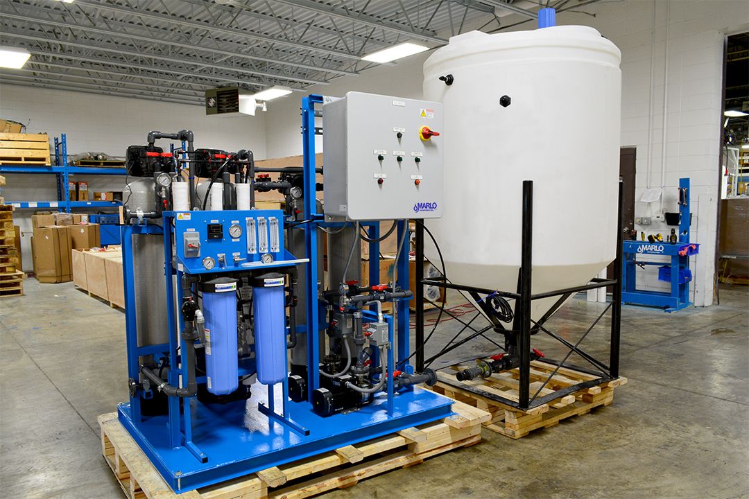 Packaged Reverse Osmosis (RO) Skids