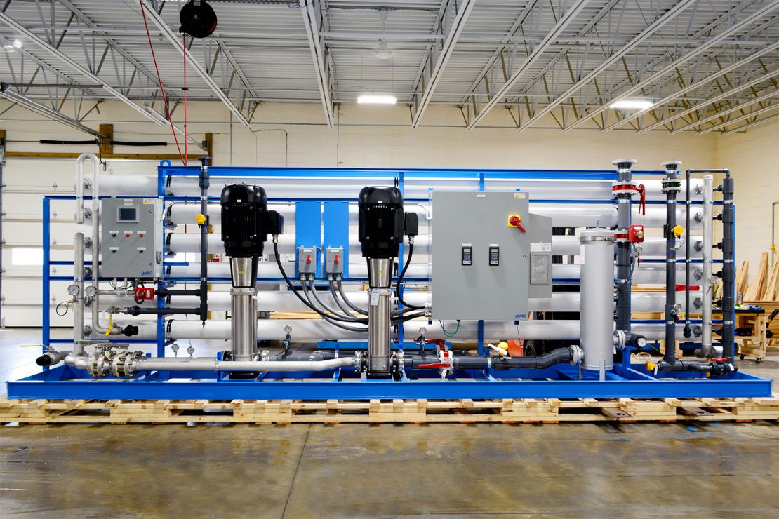 Marlo 150-GPM Industrial-Grade Reverse Osmosis (RO) Membrane Skid 