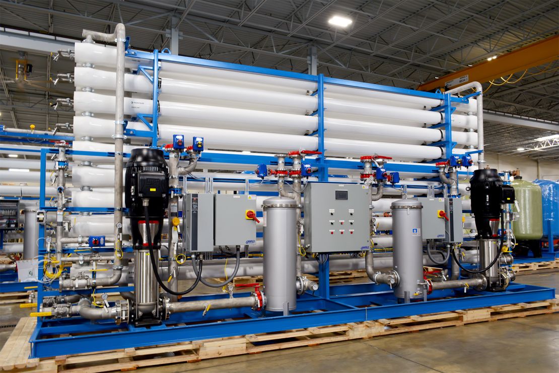 MARLO Dual-Train Reverse Osmosis (RO) Skid