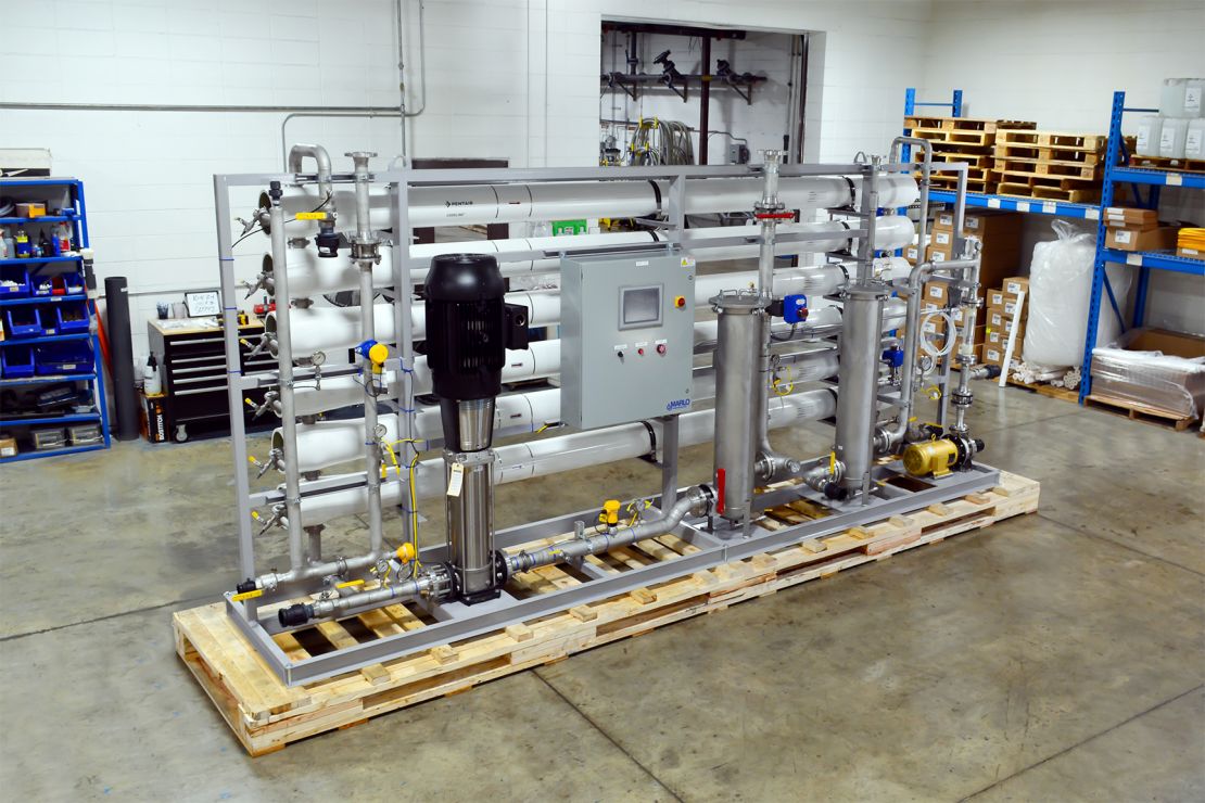 MARLO 100-GPM Industrial-Grade Reverse Osmosis (RO) Skid