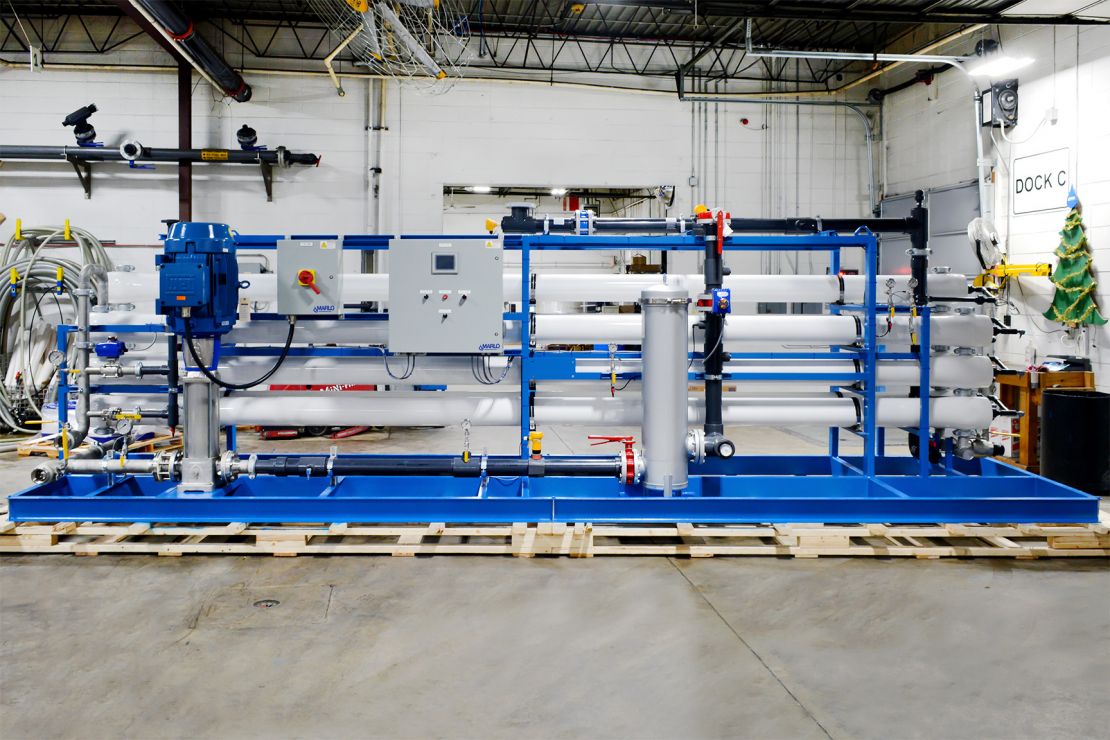 MARLO 180-GPM Industrial-Grade Reverse Osmosis Skid