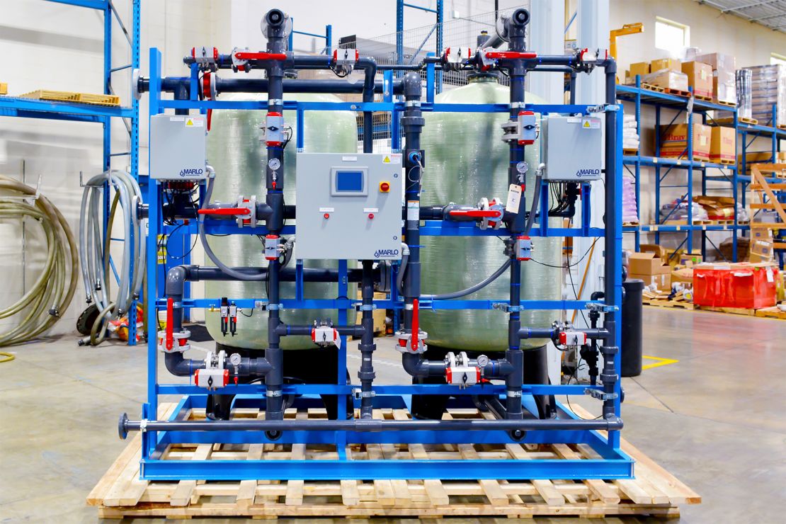MARLO Duplex Water Softener System