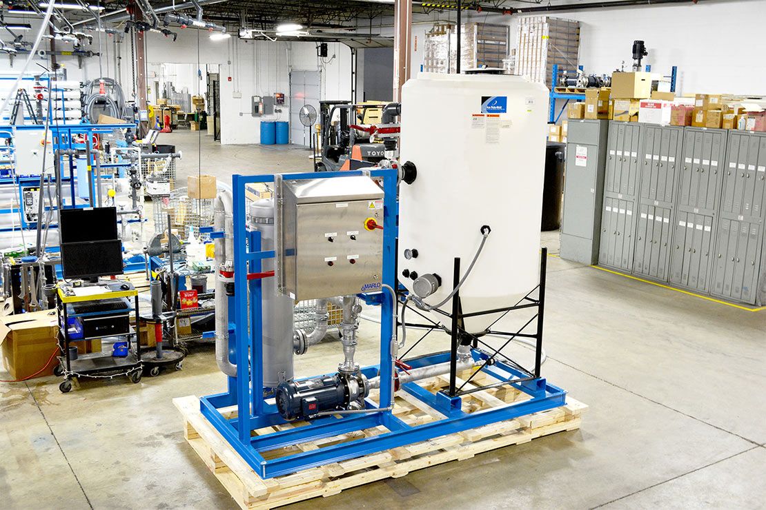 Centralized Clean-in-Place (CIP) Skids